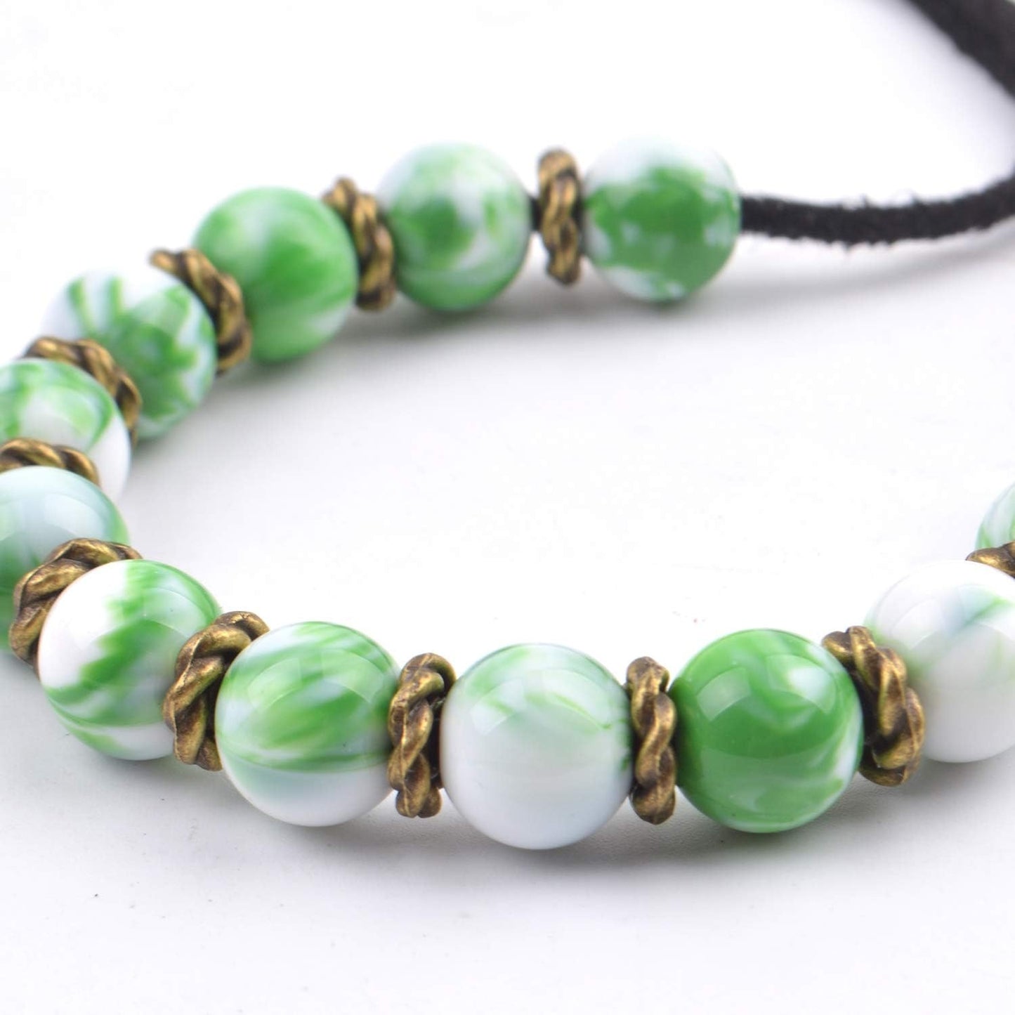 Tibetan Spacer Beads, 300 Pieces Alloy Beads Jewelry Findings for Bracelet Necklace Jewelry Making, 6 Styles, Antique Silver and Bronze