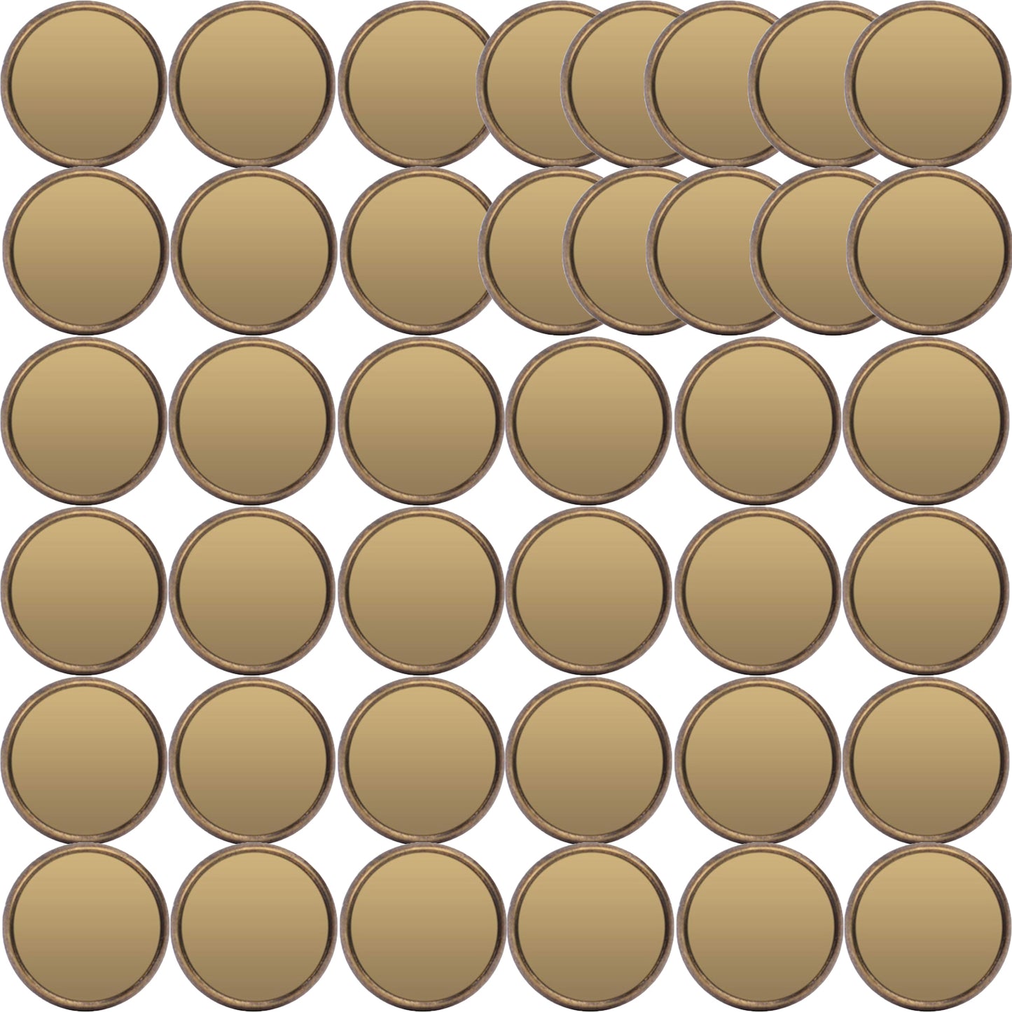 Earring Cabochon Settings,40pcs Stud Earring Cabochon Post Cup Blank Earring Bezel with 40pcs Glass Dome Cabochons and 40pcs Clear Earring Backs for Jewellery Making