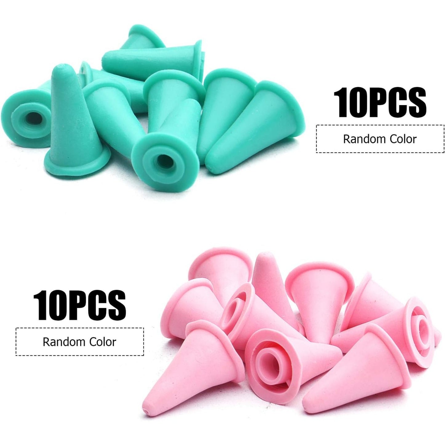 20 Pcs Knit Knitting Needles Point Protectors/Stoppers 2 Sizes for Knitting Craft(Needles Point Protectors)