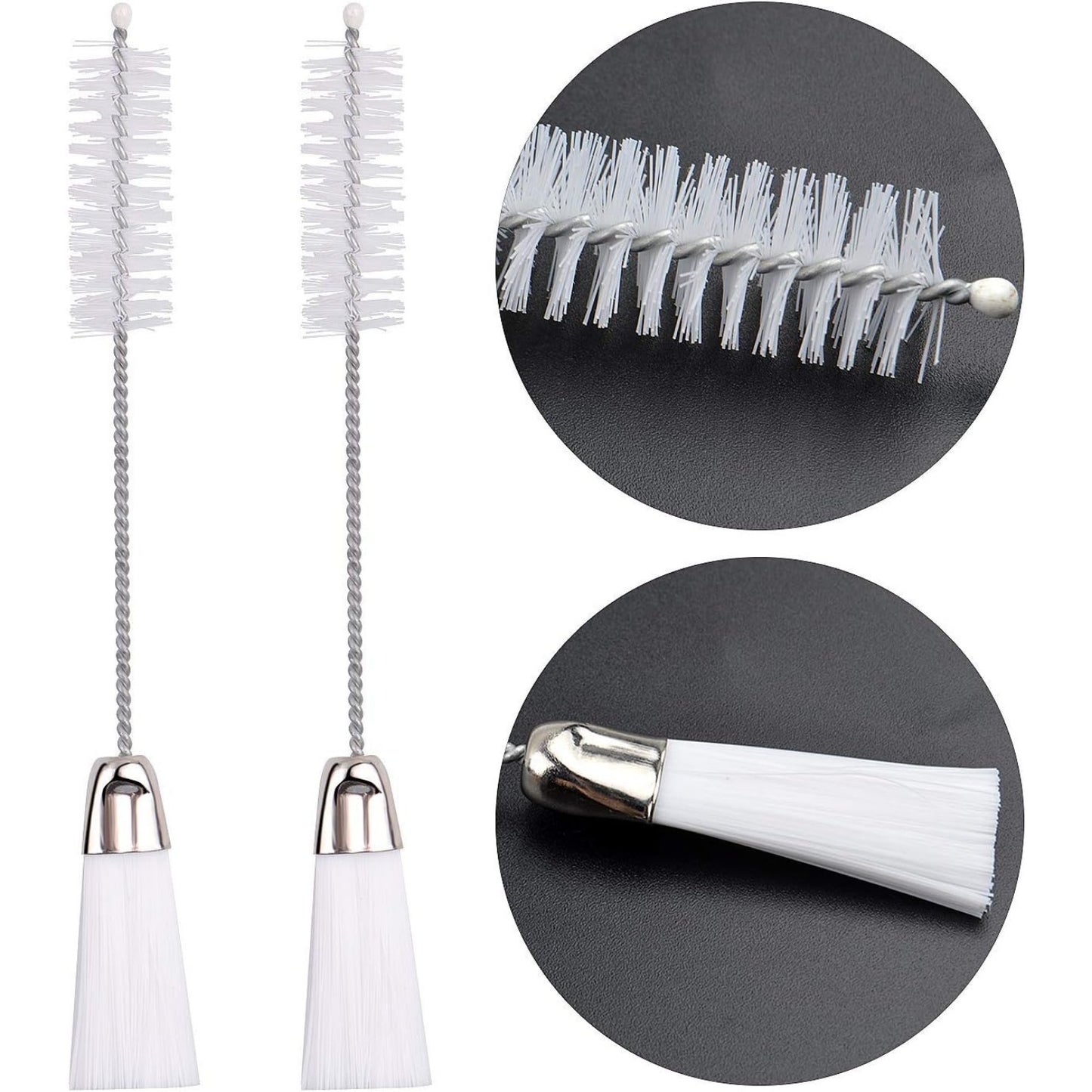 BronaGrand 5pcs Double Ended Sewing Machine Cleaning Brush,Brushes for Automobile,loudspeakers,Computer,Household Appliances