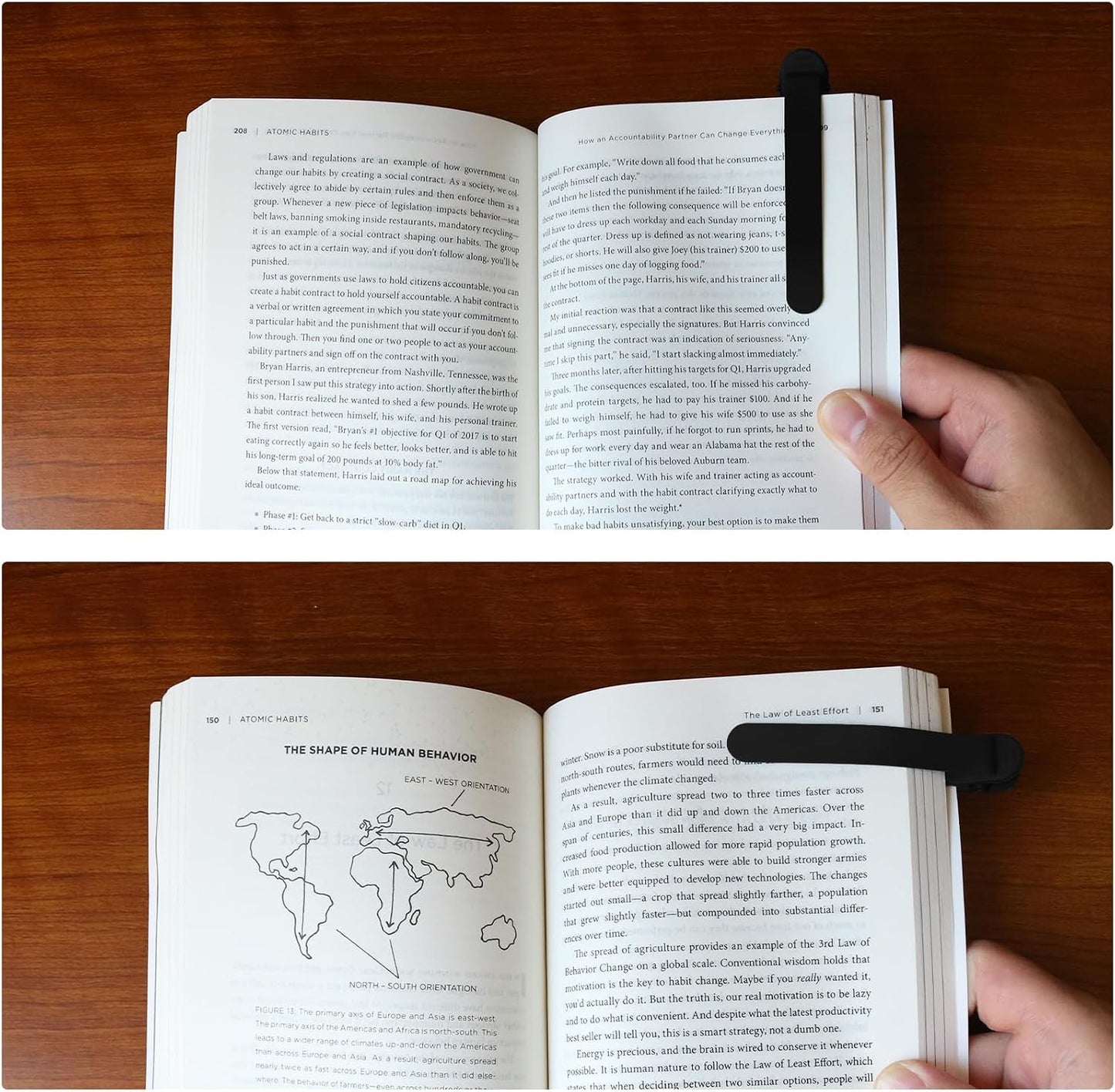 HENDEVL 3pcs Automatic Bookmark, Silicone Book Marks for Reading Women, Men, Kids, Book Lovers, Cute Unique Book Markers for Reading, Reading Accessories Gifts for Book Lovers