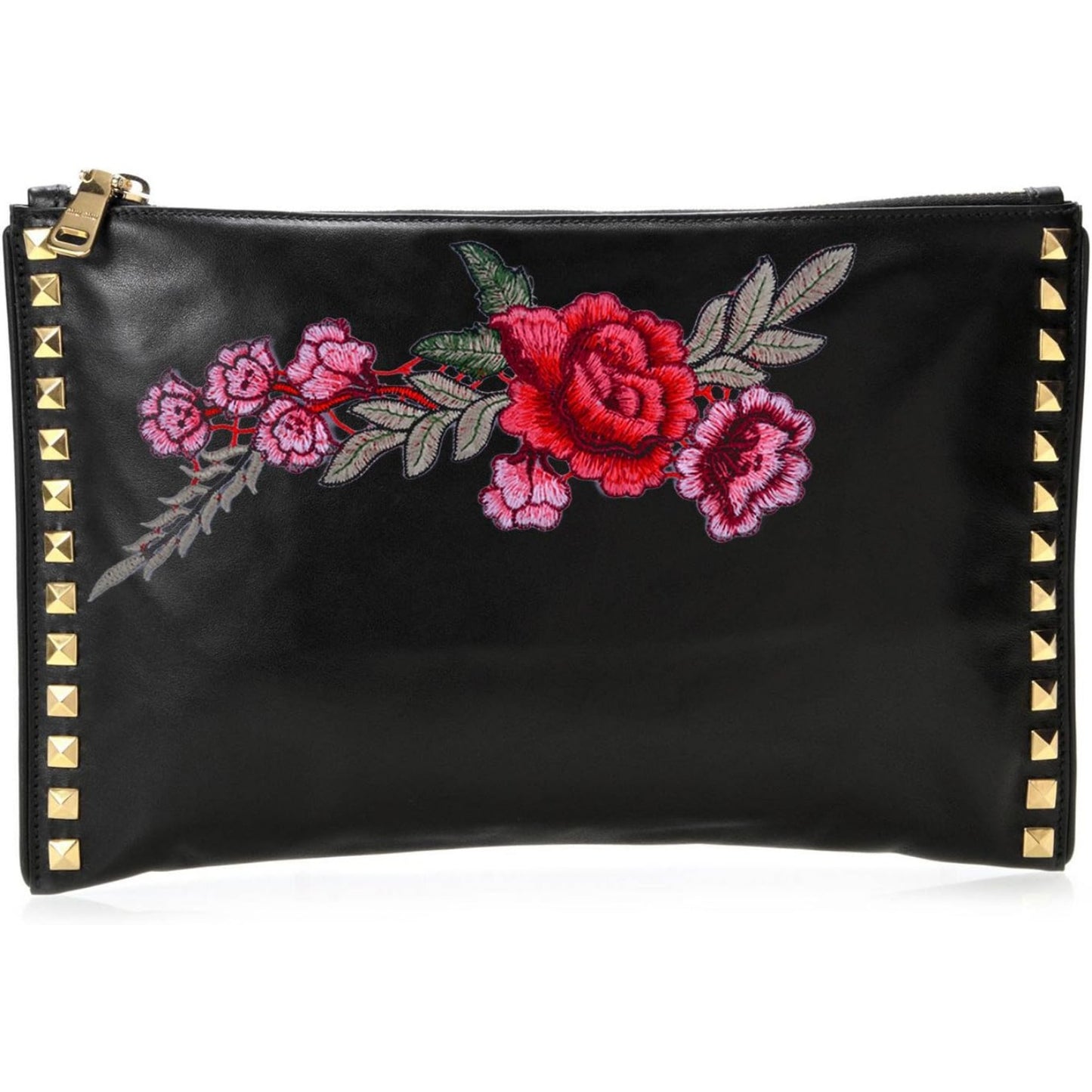 10 Pieces 5 Pairs Embroidered Patches Rose Flower Sew on Patch Applique for DIY Clothing, Jeans,Sewing