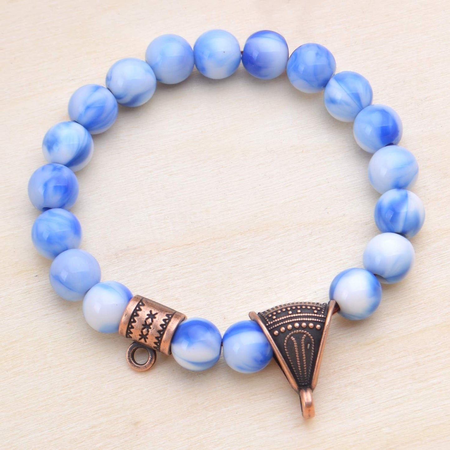 100g (About 120-170pcs) Mixed Antique Copper Bail Beads,Spacer Bead,Bail Tube Beads,Bracelet Charms,Necklace Pendants for Jewelry and Craft Making