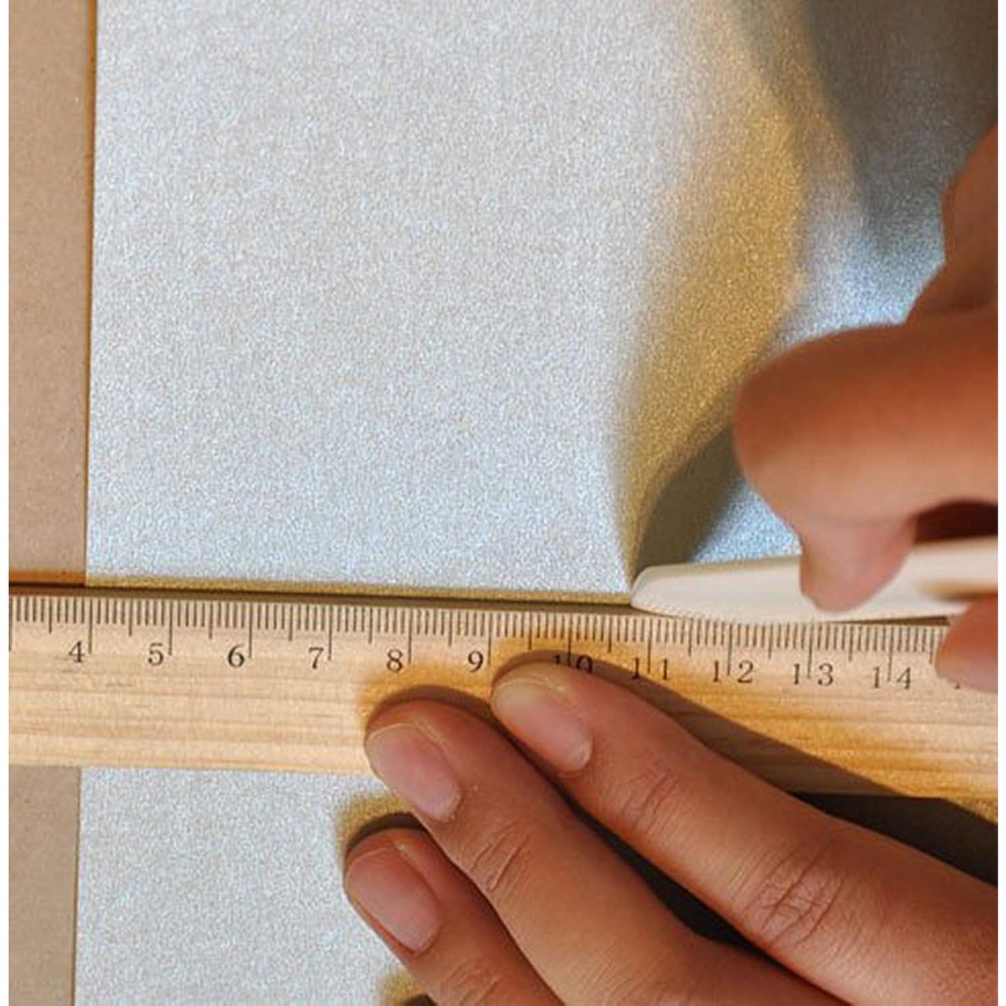 2 Pieces Bone Folder Paper Creaser Set Scoring Tool for Paper Crafts, Bookbinding, Card Making and Office Supplies