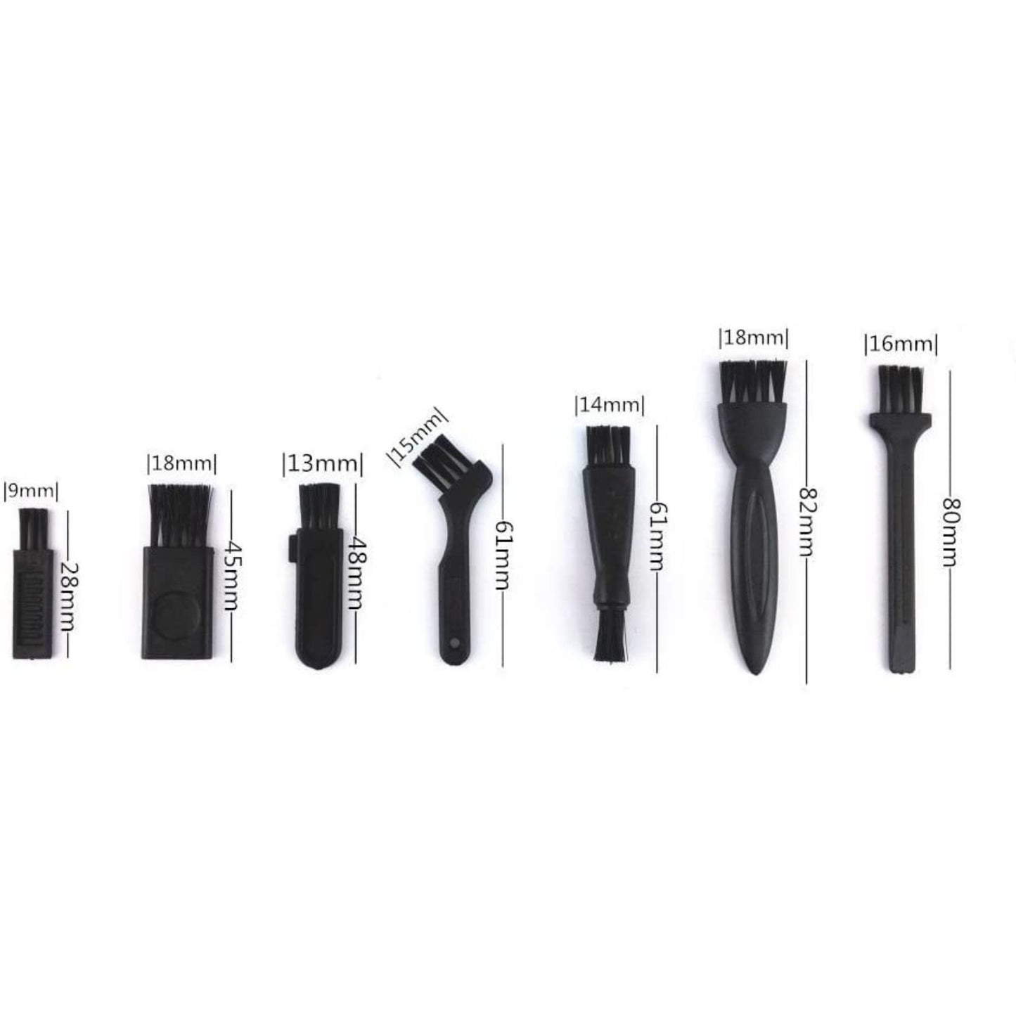 14 Pieces Replacement Cleaning Brush