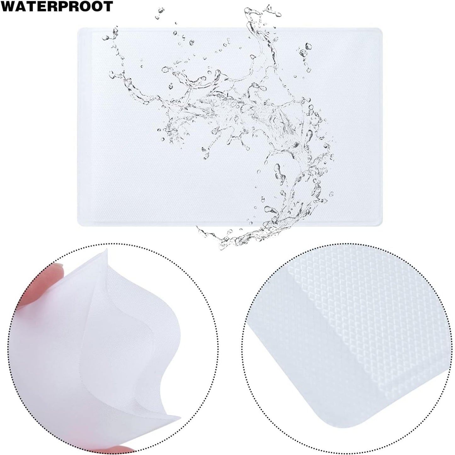 BronaGrand 100pcs Transparent Vertical ID Credit Card Holder Business Card Protector Sleeves