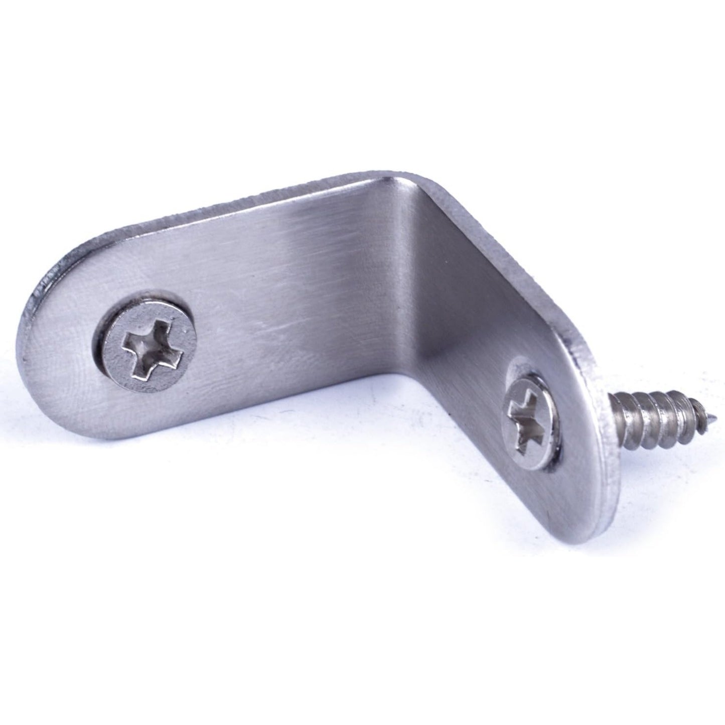 10pcs 90 Degree Right Angle Brackets Fastener Stainless Steel Corner Braces with Screws (30x30mm)
