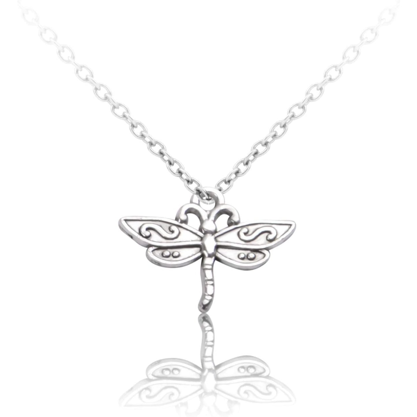 100g (About 50-80pcs) Antique Silver Dragonfly Charms Tibetan Insect Charms Pendants Craft Supplies for Bracelets Necklace Jewelry Making