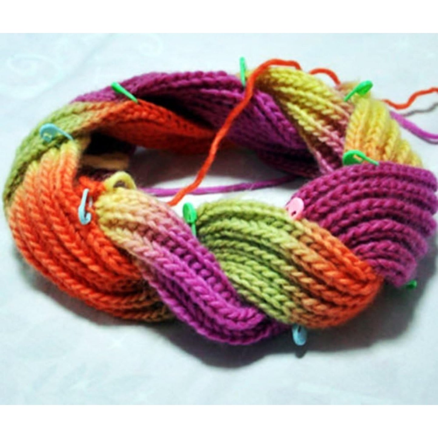 200pcs Colorful Knitting Stitch Counter Knitting Weave Crochet Locking Stitch Markers Stitch Needle Clip