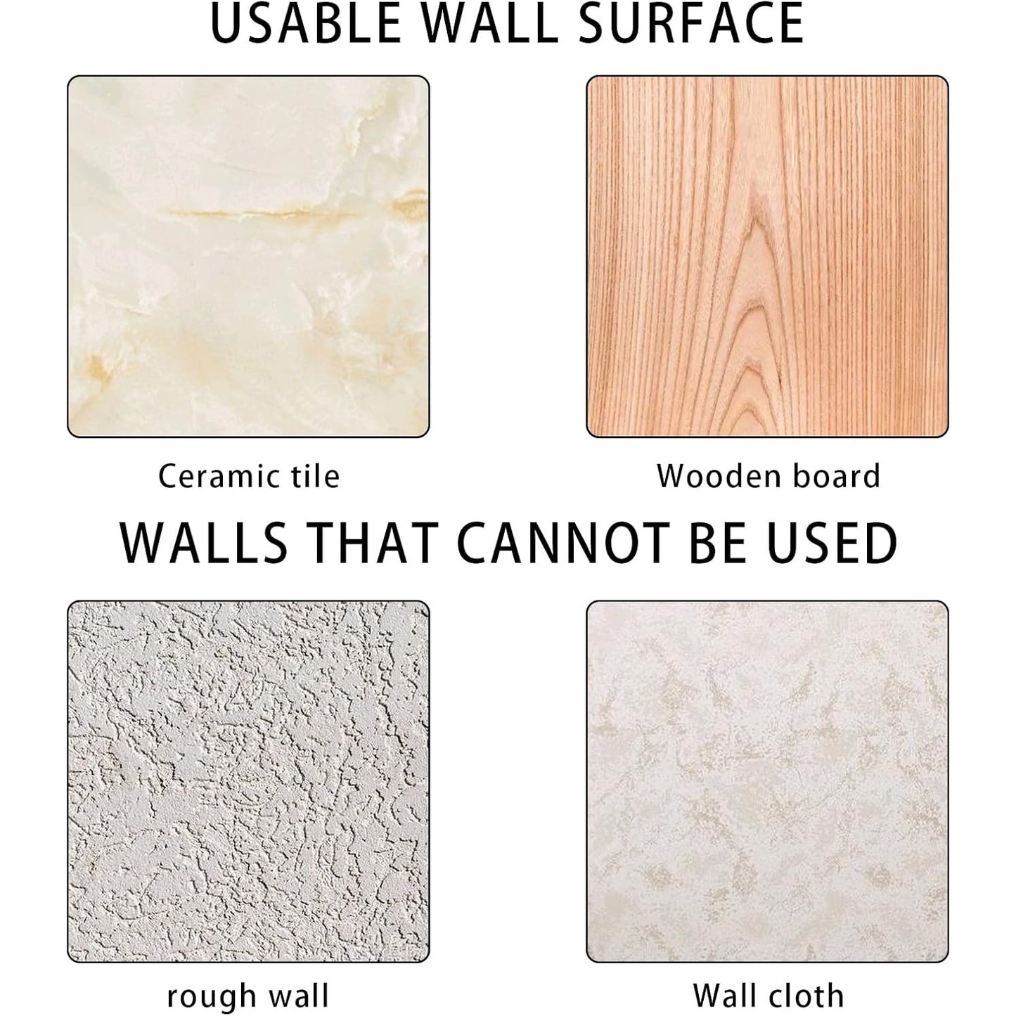 12 Pieces Shower Caddy Basket Adhesive Hooks Sticker Waterproof Transparent Double Claw Strong Wall Hooks for Kitchen Bathroom Shelf Outdoor Door Home Improvement, 14 x 5.9 cm