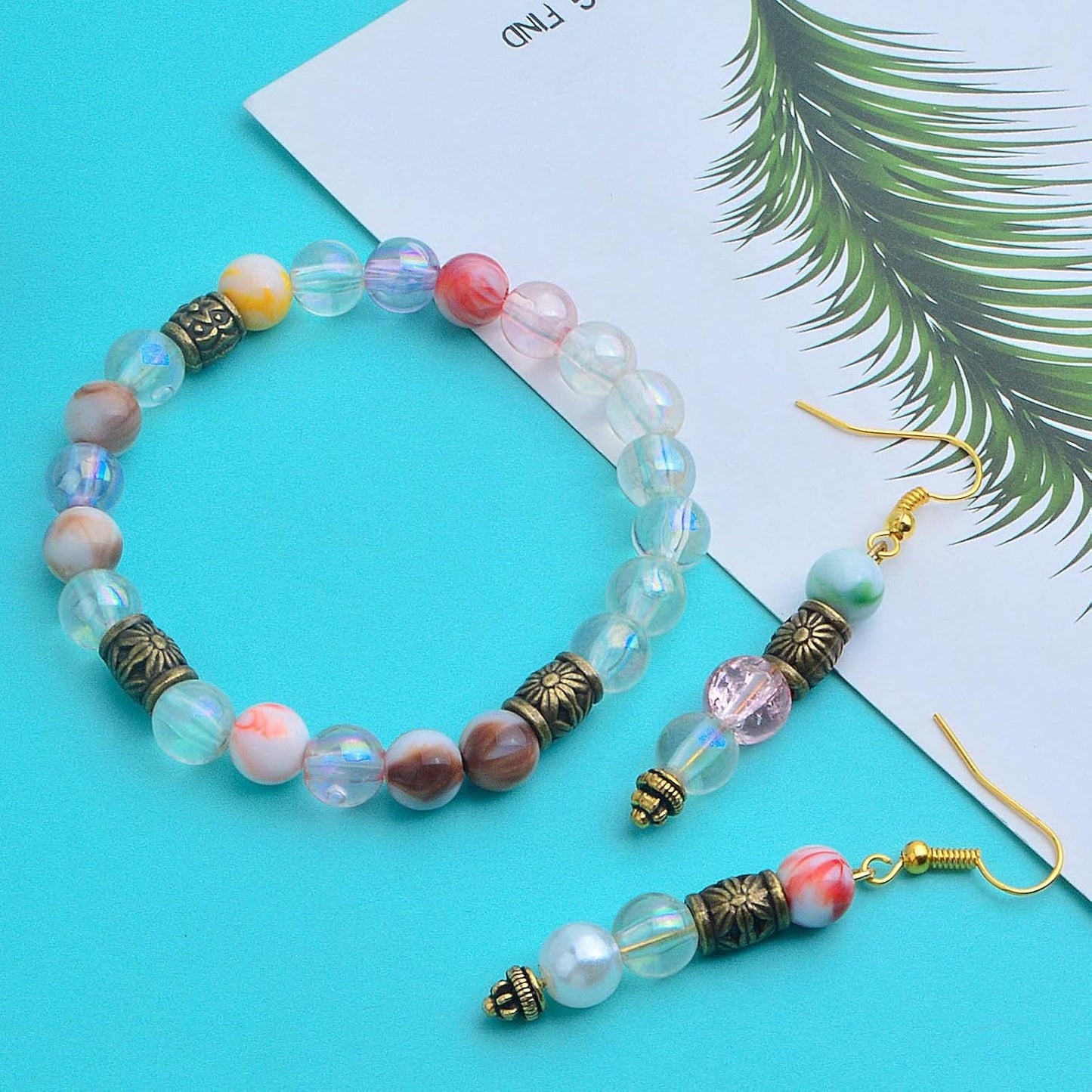 100 Gram Antique Bronze Mixed Styles Column Spacer Beads Alloy Barrel Tube Bar Loose Charm Beads Jewelry Findings Accessories for DIY Bracelet Necklace Craft Projects