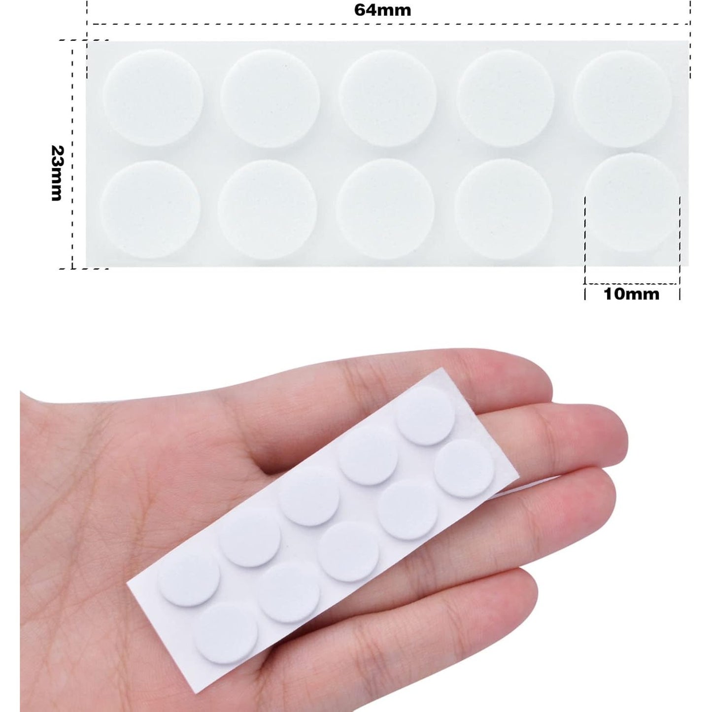 20 Sheets (200pcs) Earring Support Patches Foam Round Earring Lifters for Droopy Heavy Large Earrings Support Pads Earrings Waterproof Lifting Patches Ear Lobe Support Backs