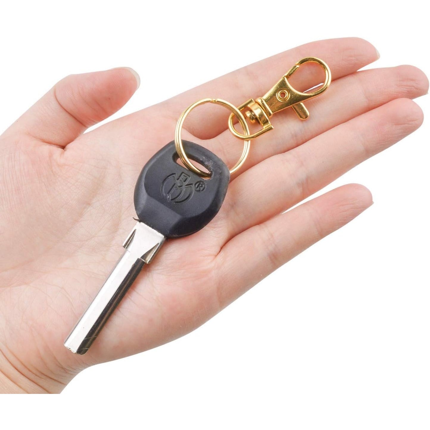 50 PCS Swivel Lanyard Snap Hooks Strong Key Chain Rings and Lobster Clasps Trigger Clips for DIY Bags, Jewelry and Craft Making