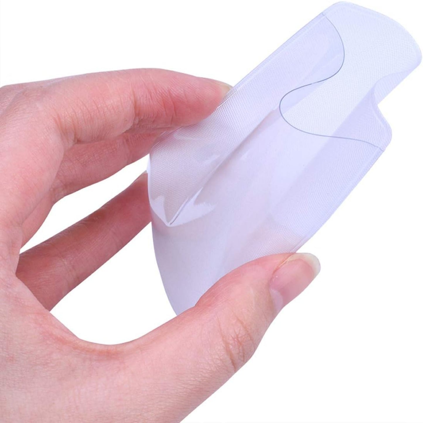 BronaGrand 20pcs Transparent Vertical ID Credit Card Holder Business Card Protector Sleeves