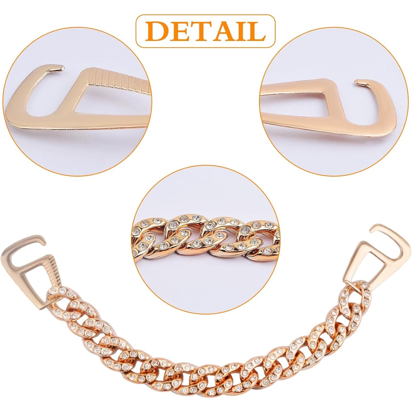 1 Set Mixed Bling Shoe Charms Flower Pearls Rabbit Buckle Shoes Decoration Accessories for Women and 1 Pair of Shoe Chains for Clogs Sandals Slippers Bags Belts Christmas Gifts