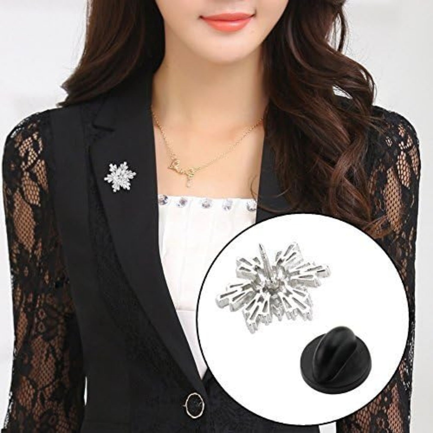 200pcs PVC Rubber Pin Backs/Pin Keepers for Tie Tack/Lapel Pin (Black Color)