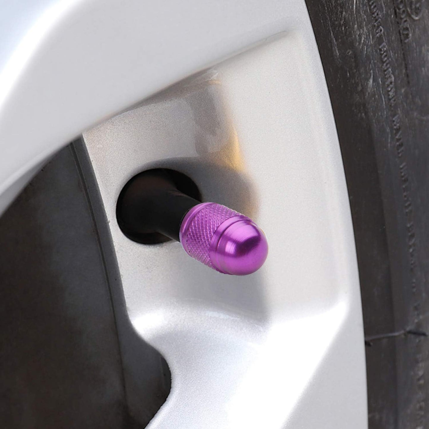 Universal Valve Caps,20pcs Tyre Valve Caps Multicolor Valve Stem Caps Dustproof Covers for Car Motorbike Bicycle,10 Colors