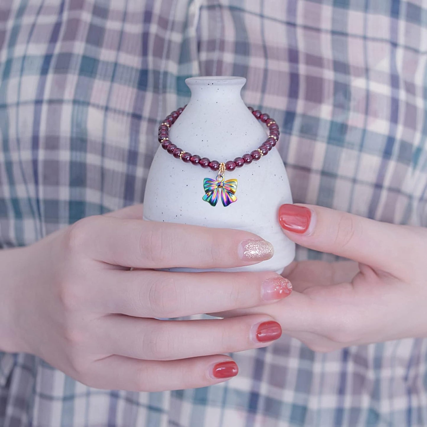 10pcs 10 Styles Butterfly Dangle Charms Alloy Butterfly Shape Pendants Ornaments Craft Supplies for DIY Bracelet Necklace Earrings Jewelry Making Hair Clip, Rainbow Color