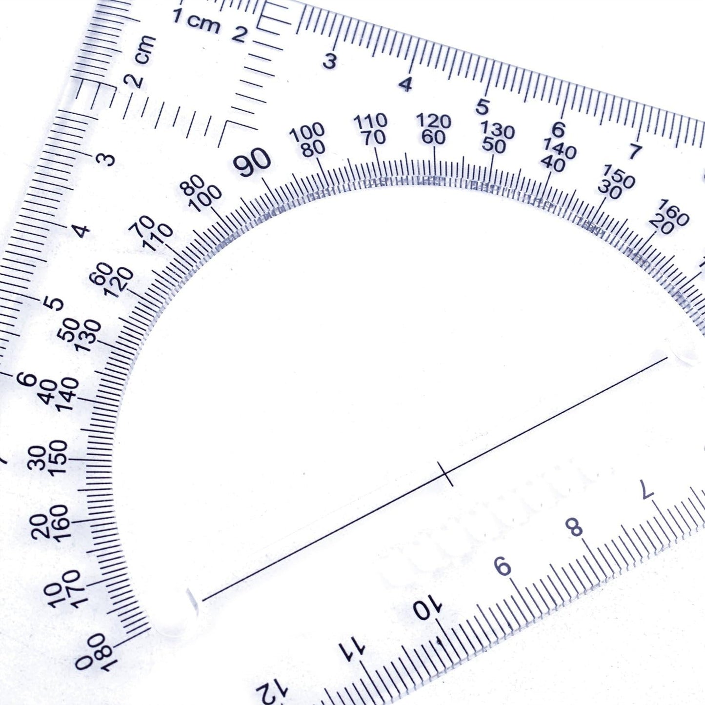 BronaGrand Triangle Ruler Square Set, 30/60 and 45/90 Degrees, Set of 2