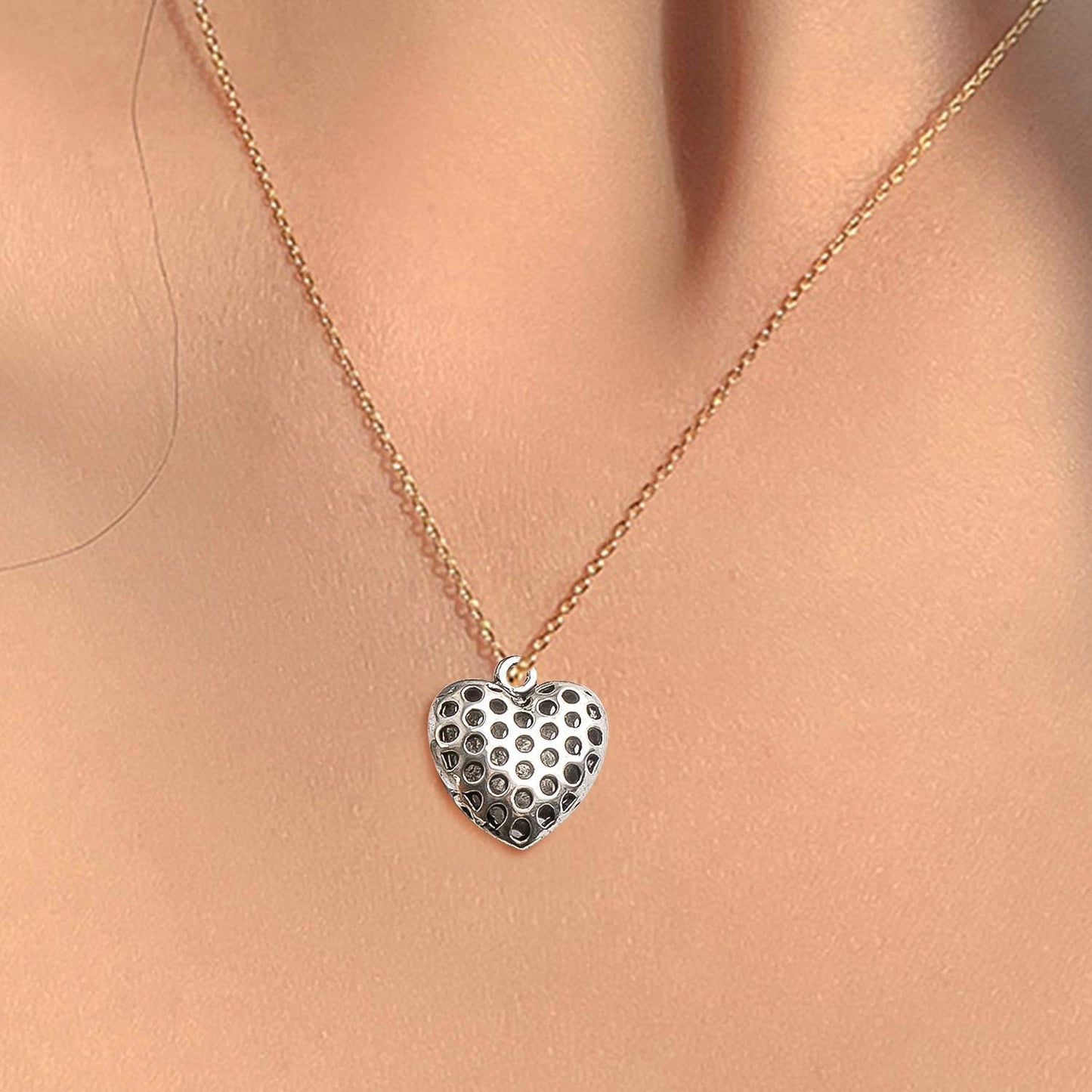100g Antique Silver Love Heart Charm Alloy Tibetan style Heart Charm Jewelry Heart Charm Pendant for DIY Bracelet Necklace Jewelry Making Supplies