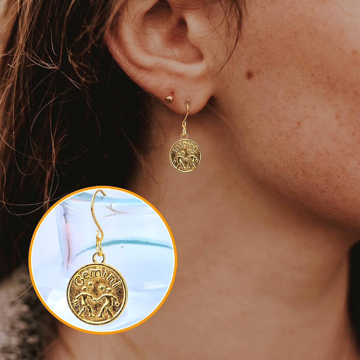 200pcs Gold Hypo-allergenic French Earring Hooks Ear Wire Ball Dots Fish Hooks Dangle Earring Findings and 200pcs Clear Rubber Earring Safety Backs, 2 Styles
