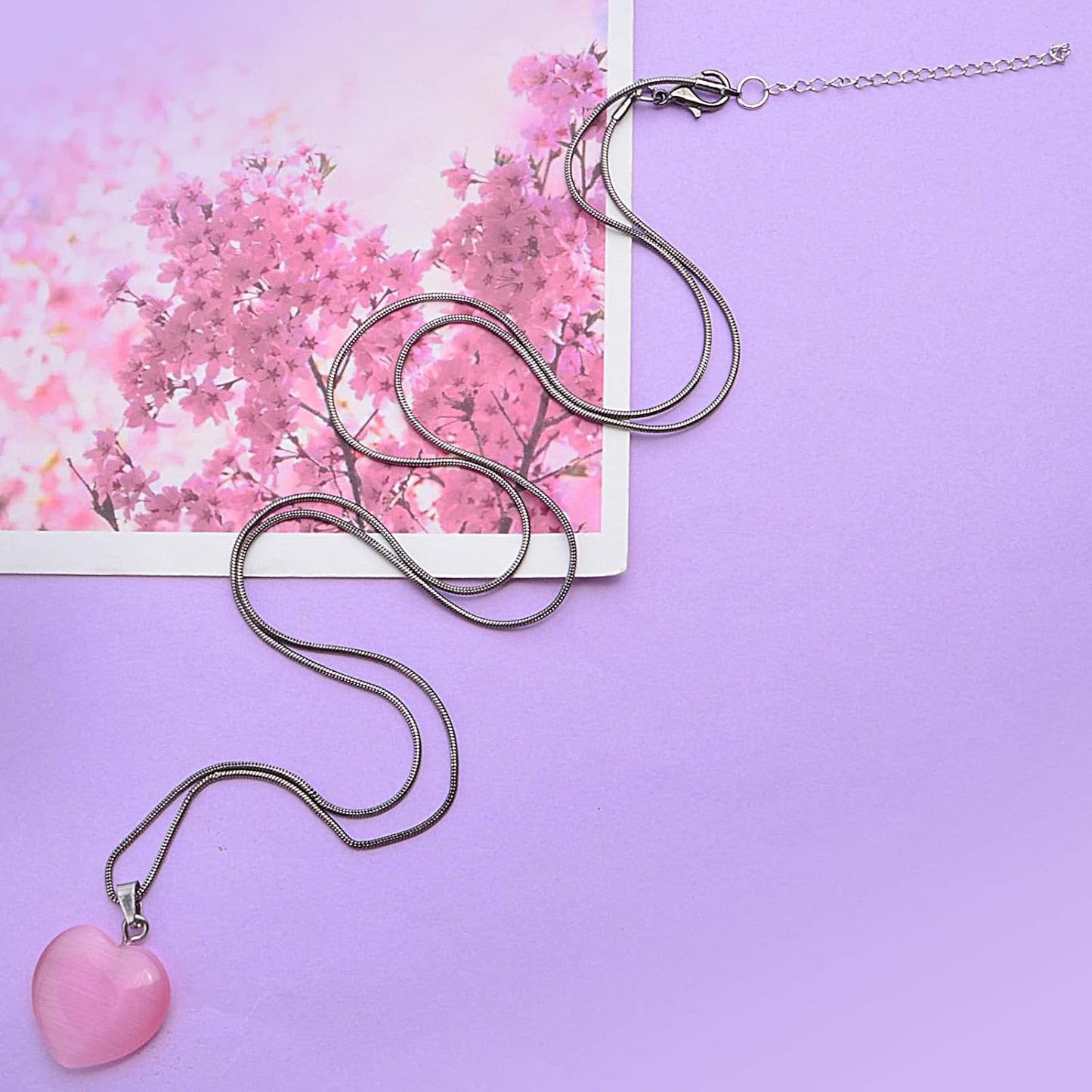 100 Pieces 304 Stainless Steel Necklace Extenders Bracelet Anklet Chain Extensions for DIY Jewelry Making Valentine's Day Birthday Gifts, 5 cm / 7 cm