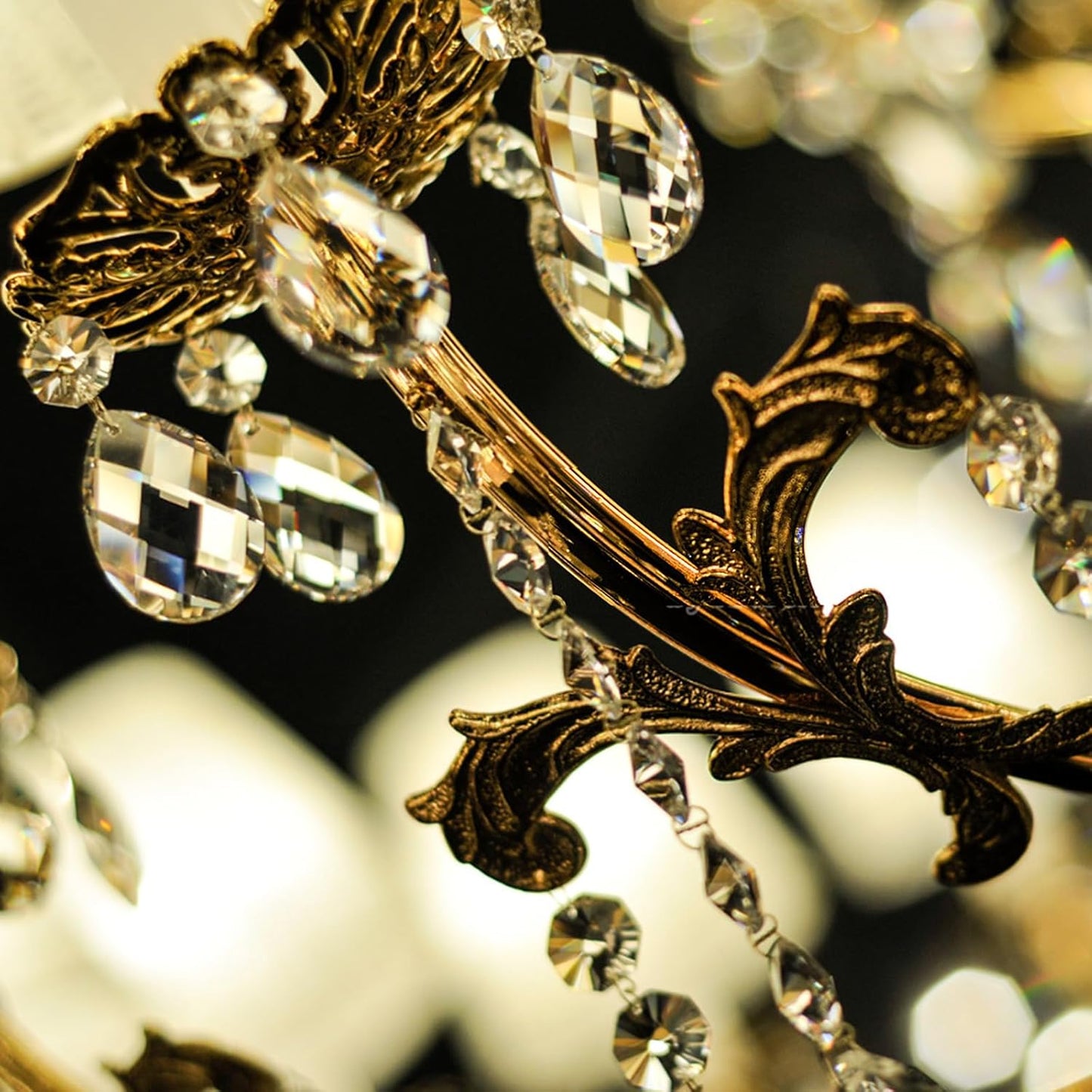 12pcs 38 mm Hanging Glass Crystal Chandelier Prisms Clear Teardrop Chandelier Crystals Suncatcher Pendants Hanging Ornaments with Hook for Window Office Home Decoration
