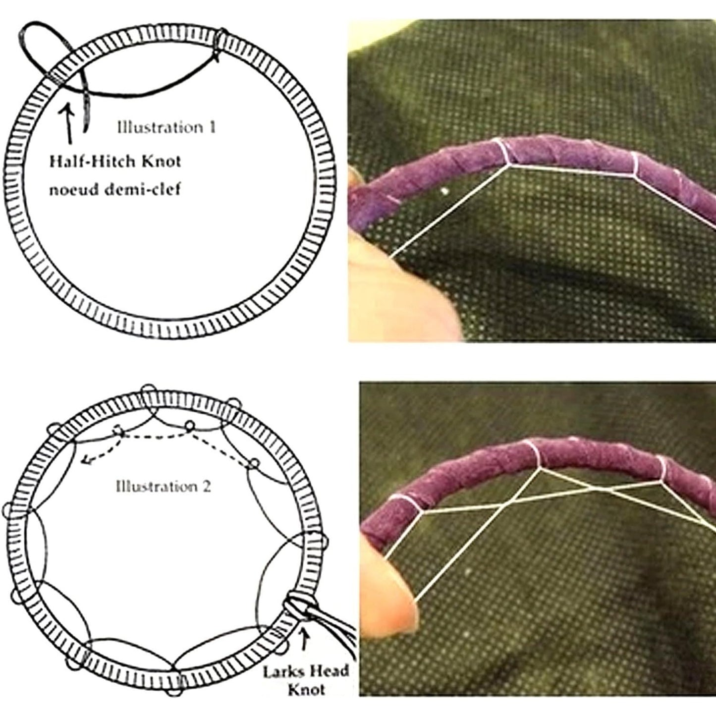 BronaGrand 6pcs Metal Rings Hoops Macrame Rings for Dream Catchers and Crafts,6 inch, Gold and Silver