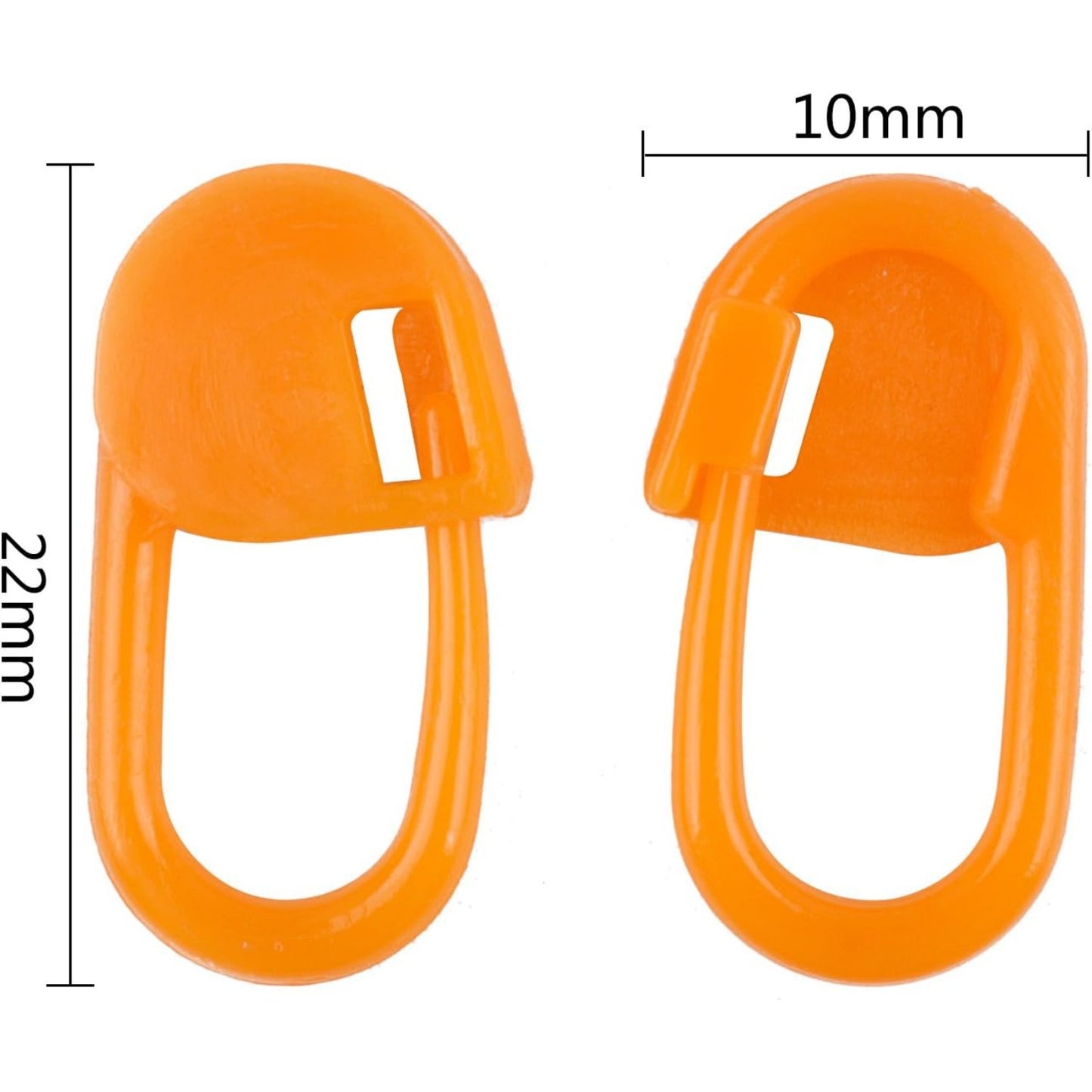 200pcs Colorful Knitting Stitch Counter Knitting Weave Crochet Locking Stitch Markers Stitch Needle Clip
