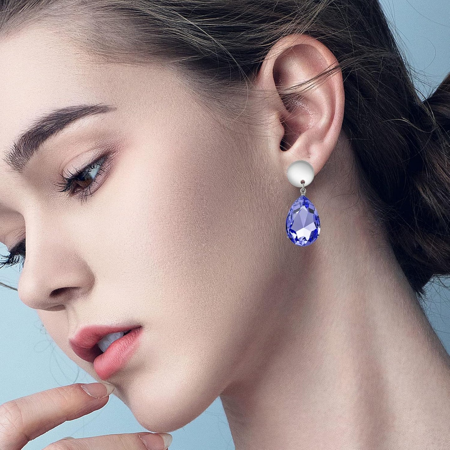 30pcs 3 Colors Stainless Steel Stud Earrings Flat Round Pad Earring Posts Findings with Hole and 30pcs Clear Silicone Earring Backs for Women DIY Jewelry Making