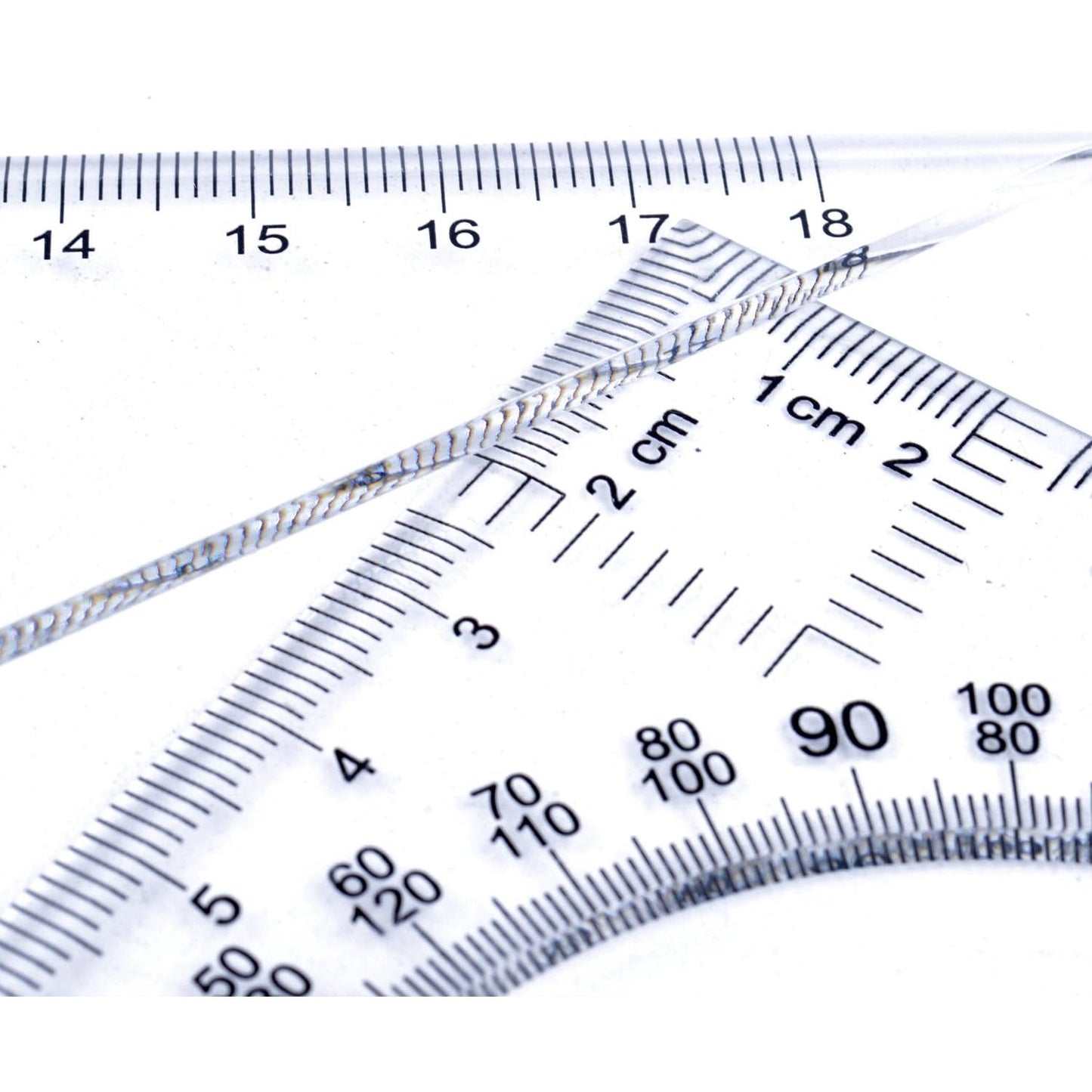 BronaGrand Triangle Ruler Square Set, 30/60 and 45/90 Degrees, Set of 2
