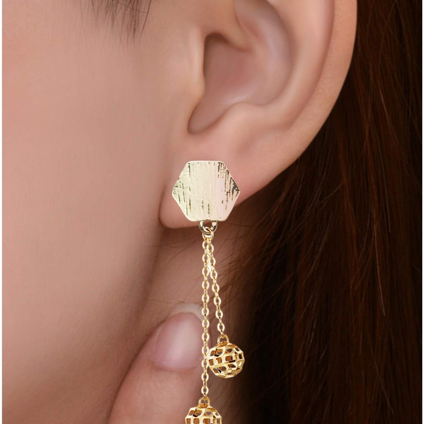 Blank Earring Set, 16pcs 8 Styles Metal Alloy Stud Earrings Post Blank Base with Loop Irregular Shapes Earring Pins with 16pcs Bullet Earring Backs for DIY Earring Jewelry Making, Golden