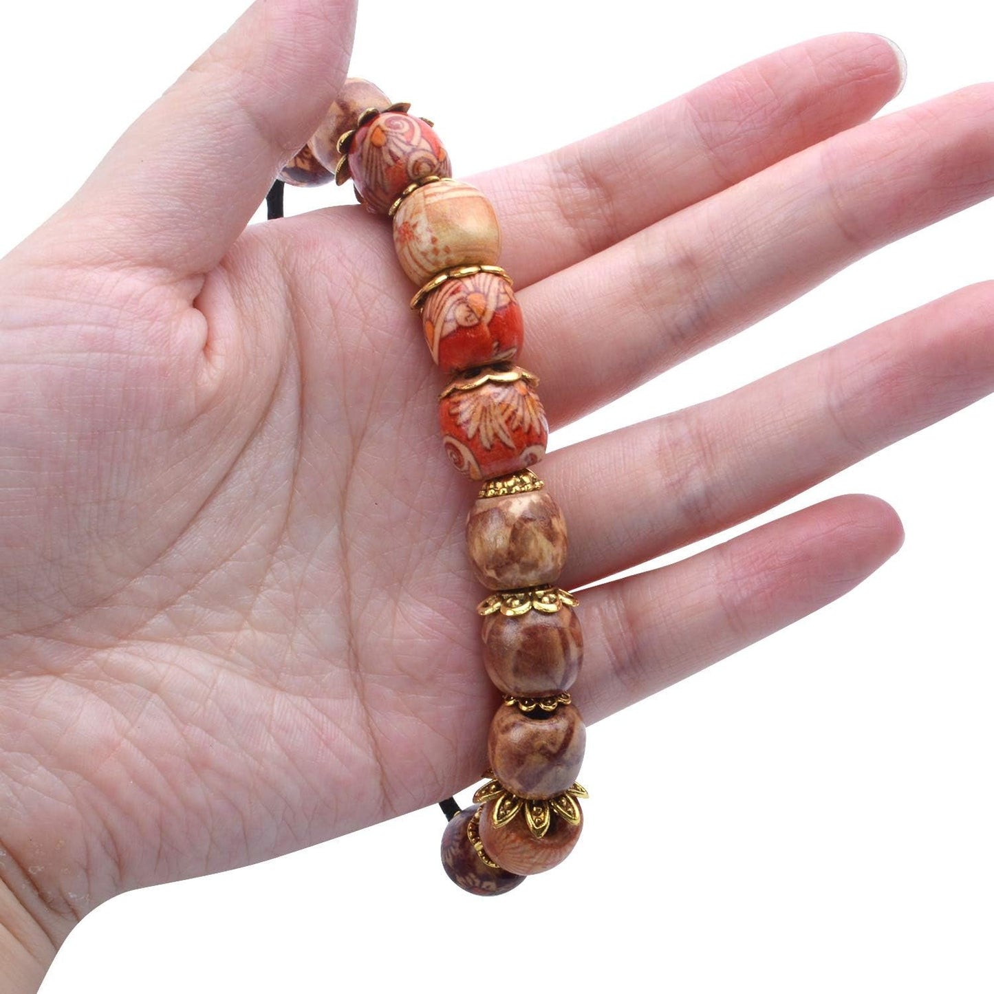 100g (200-350pcs) Mixed Metal Flower Bead Caps Spacer Beads Bali Style Jewelry Findings for DIY Crafting Jewelry Making, Antique Gold and Antique Silver