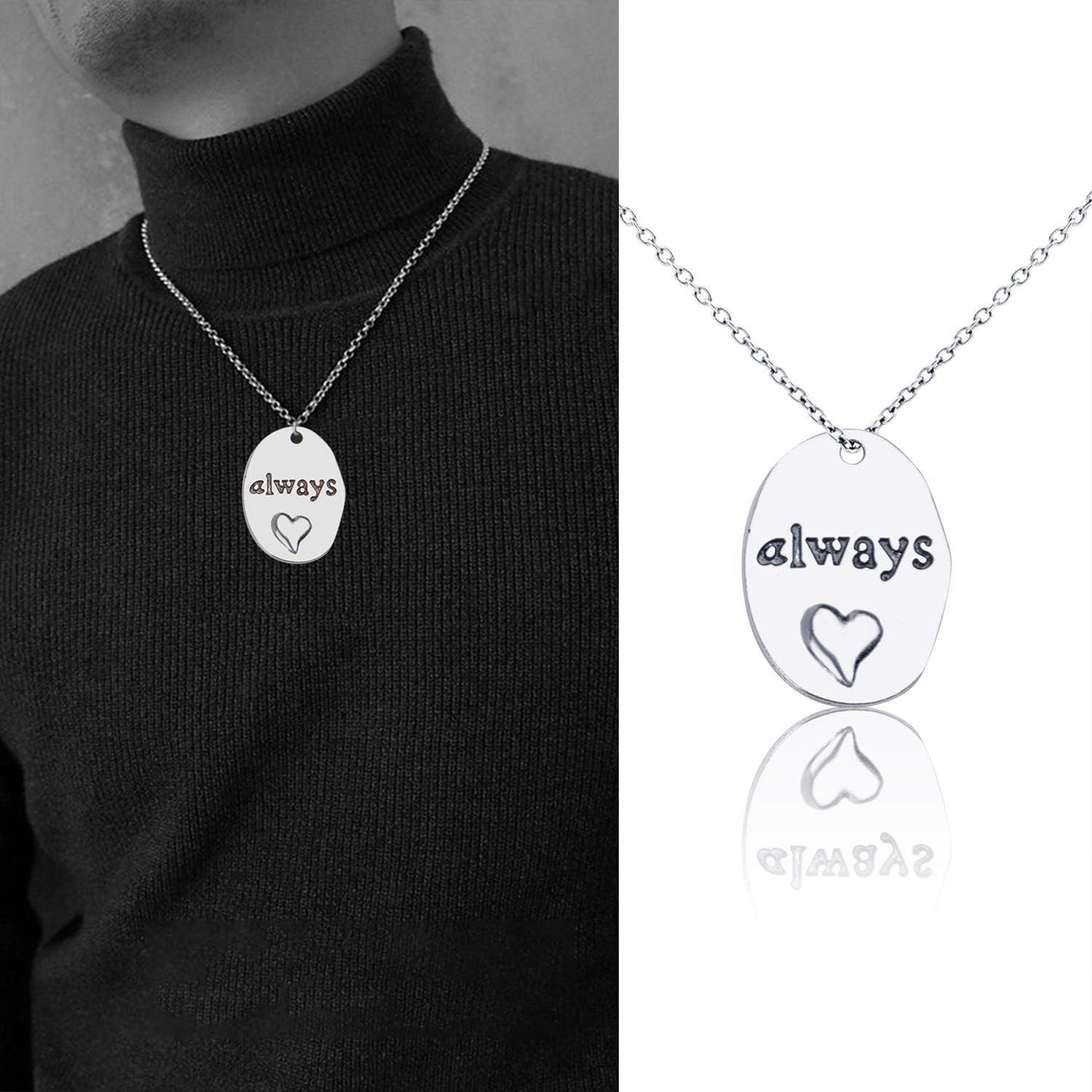 Inspirational Words Charms, 30pcs Lettering Saying Pendants (always) Charms Beads Jewelry Findings for DIY Necklace Bracelet