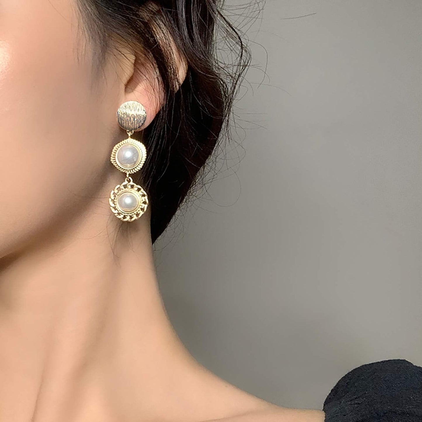 Blank Earring Set, 16pcs 8 Styles Metal Alloy Stud Earrings Post Blank Base with Loop Irregular Shapes Earring Pins with 16pcs Bullet Earring Backs for DIY Earring Jewelry Making, Golden