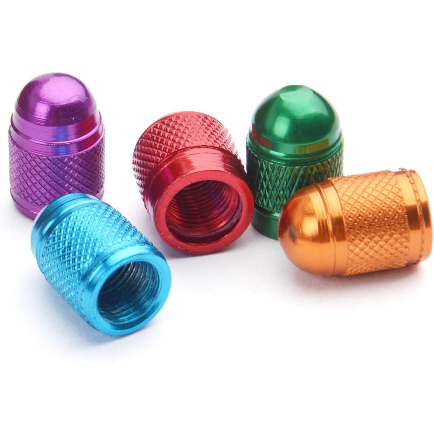 Universal Valve Caps,20pcs Tyre Valve Caps Multicolor Valve Stem Caps Dustproof Covers for Car Motorbike Bicycle,10 Colors