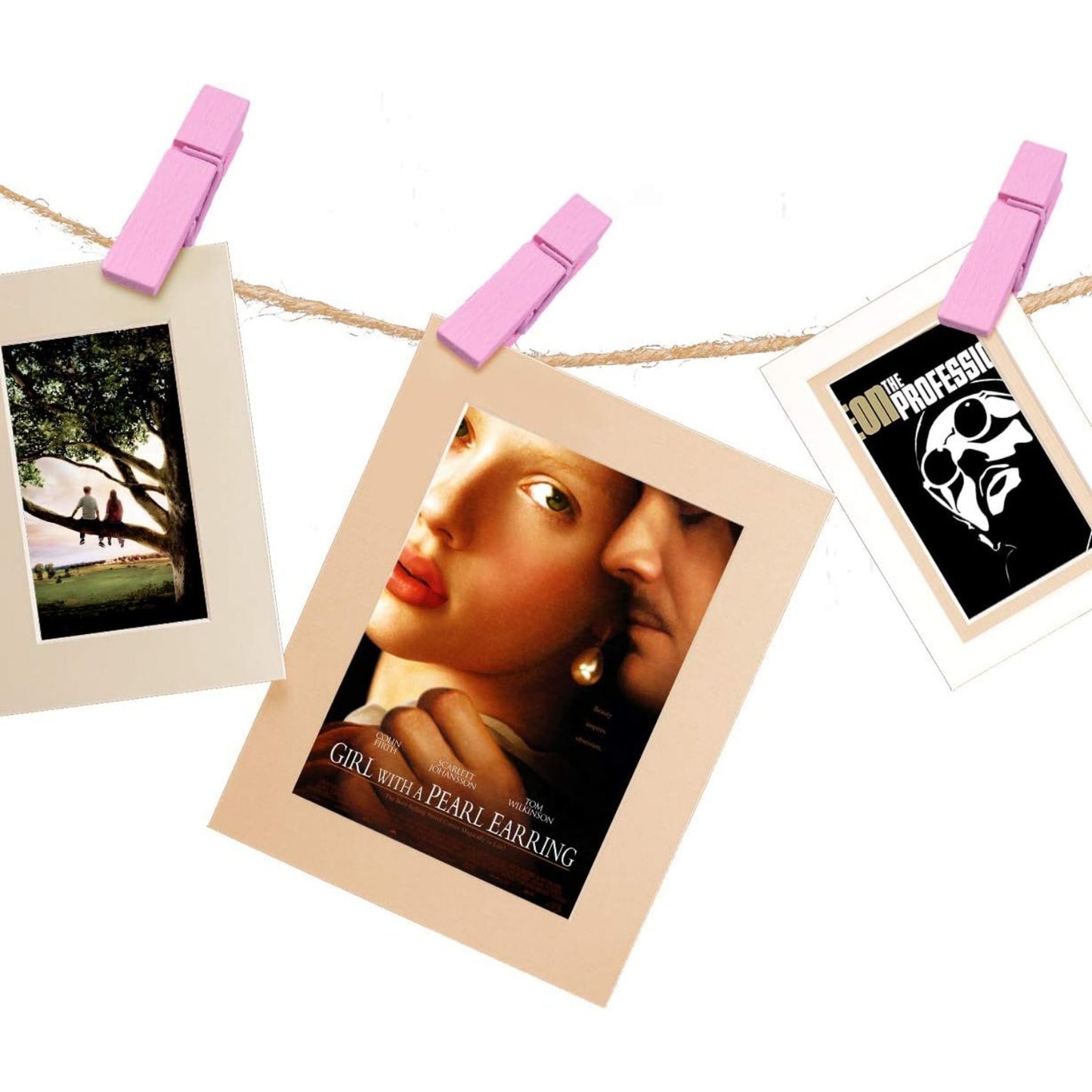 100pcs Mini Pink Wooden Utility Paper Clip, Clothespins Clip, Clothes Line Clips,Photo Clips