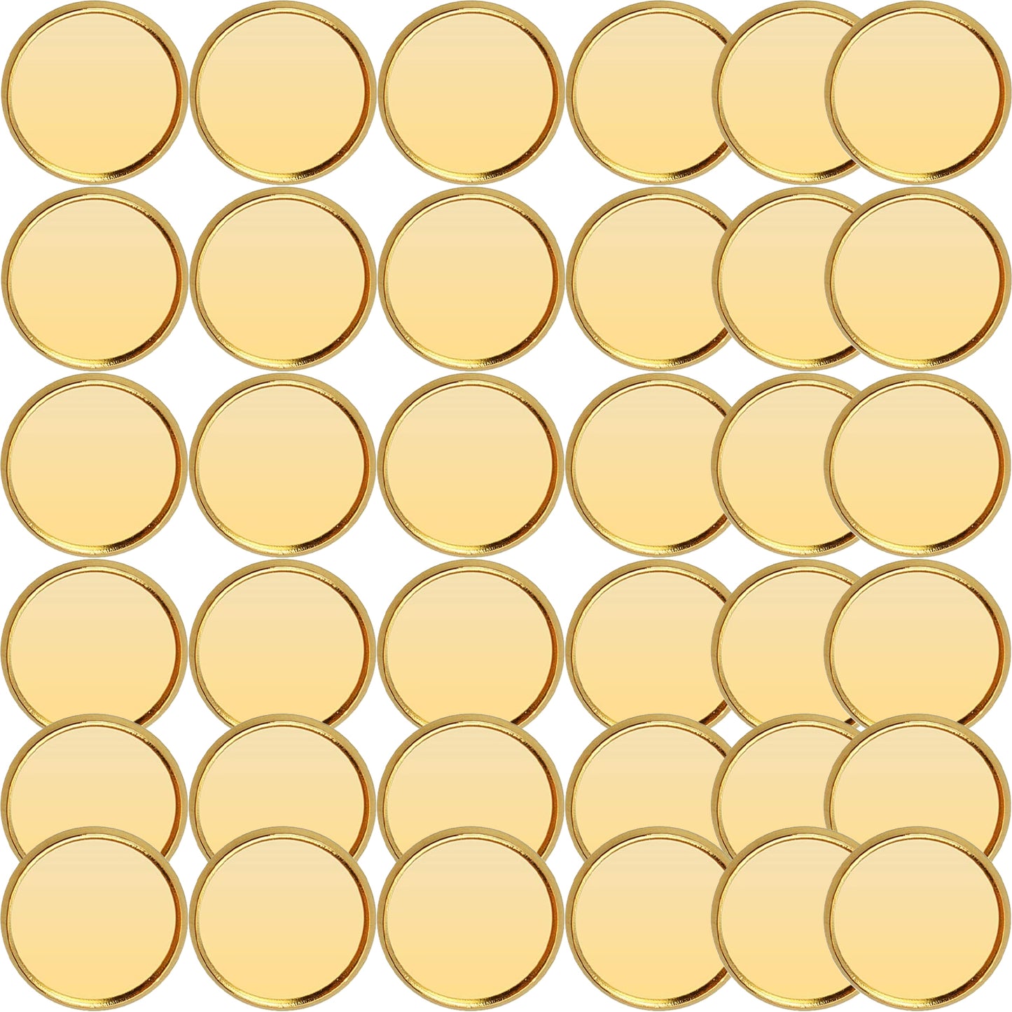 40pcs 4 Size(8mm/10mm/12mm/14mm) Earring Cabochon Setting Post Tray Round Stainless Steel Stud Earring and 40pcs Bullet Earring Backs for DIY Jewelry Making,Gold