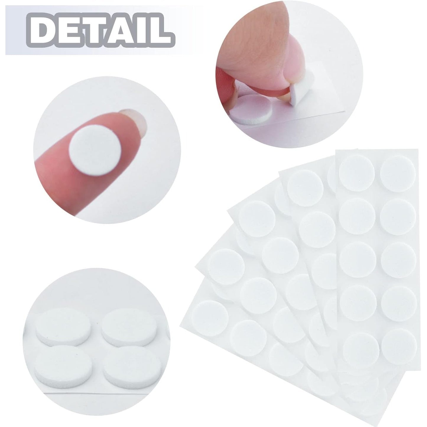20 Sheets (200pcs) Earring Support Patches Foam Round Earring Lifters for Droopy Heavy Large Earrings Support Pads Earrings Waterproof Lifting Patches Ear Lobe Support Backs