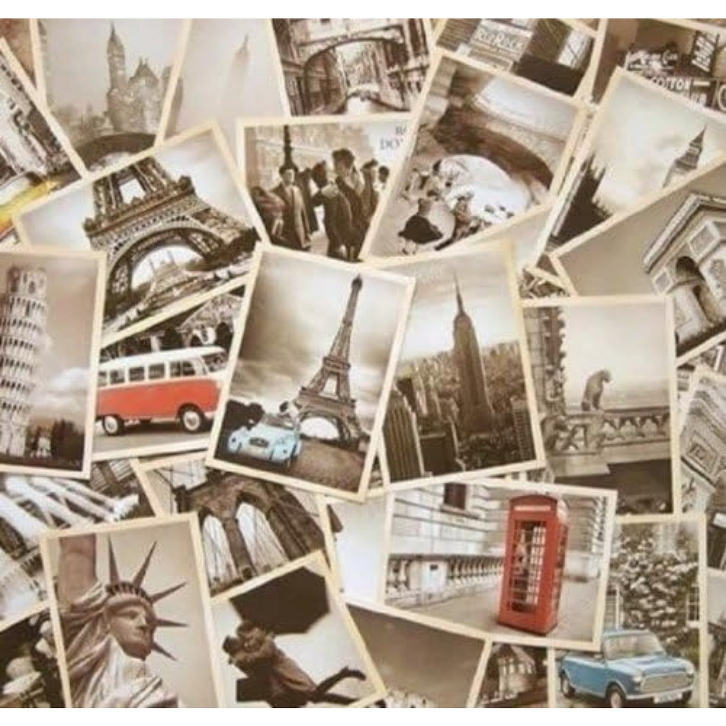 32pcs Retro Old Travel Postcards Vintage Landscape Photo Picture Poster Post Cards Greeting Cards Collectable Vintage Postcards Bulk for Worth Collecting Exchanging