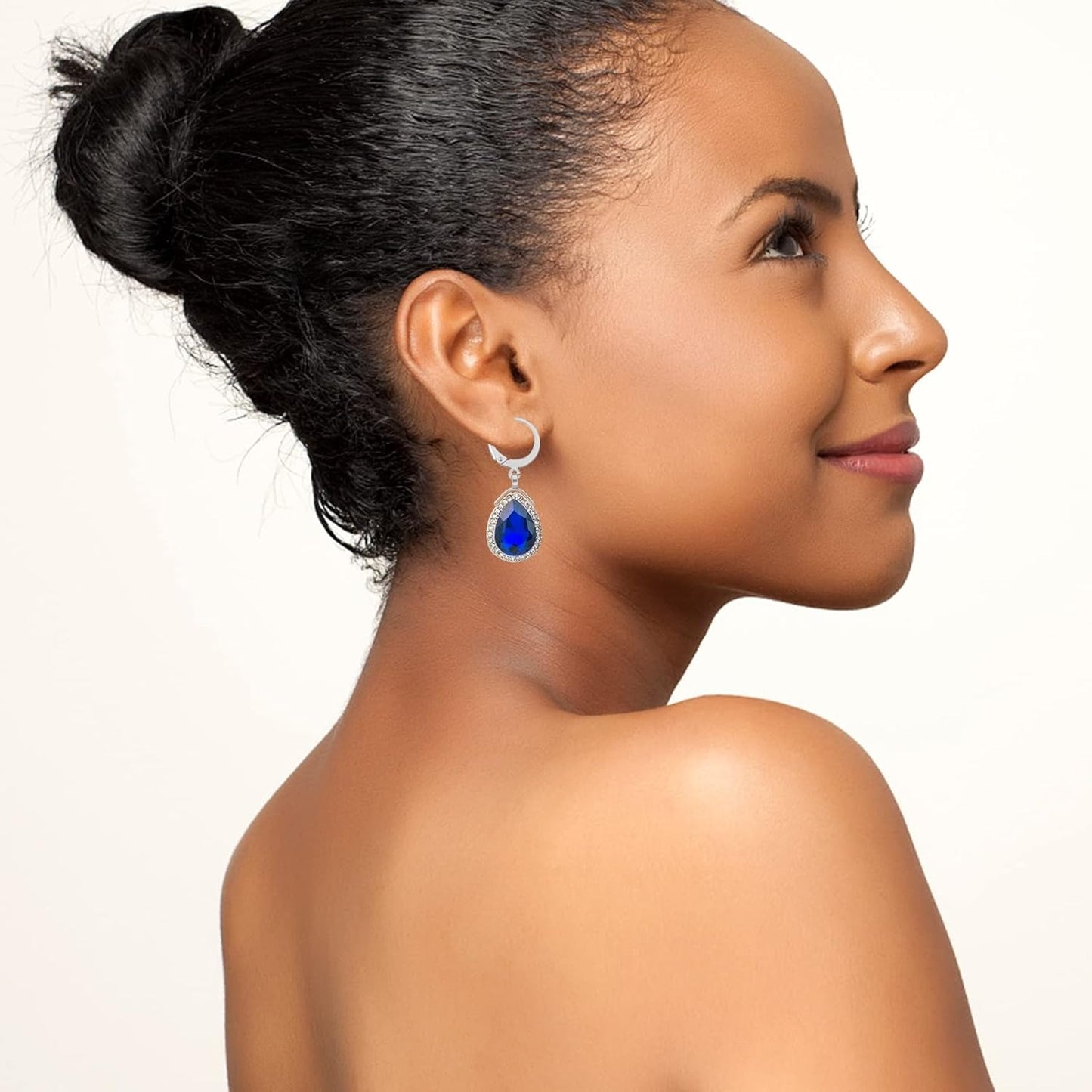 20pcs Stainless Steel Round Earring Hooks Hypoallergenic Leverback Ear Wires Hooks with Pinch Bail Clasps Earring Components for DIY Dangle Jewelry Making Supplies, 5 Colors