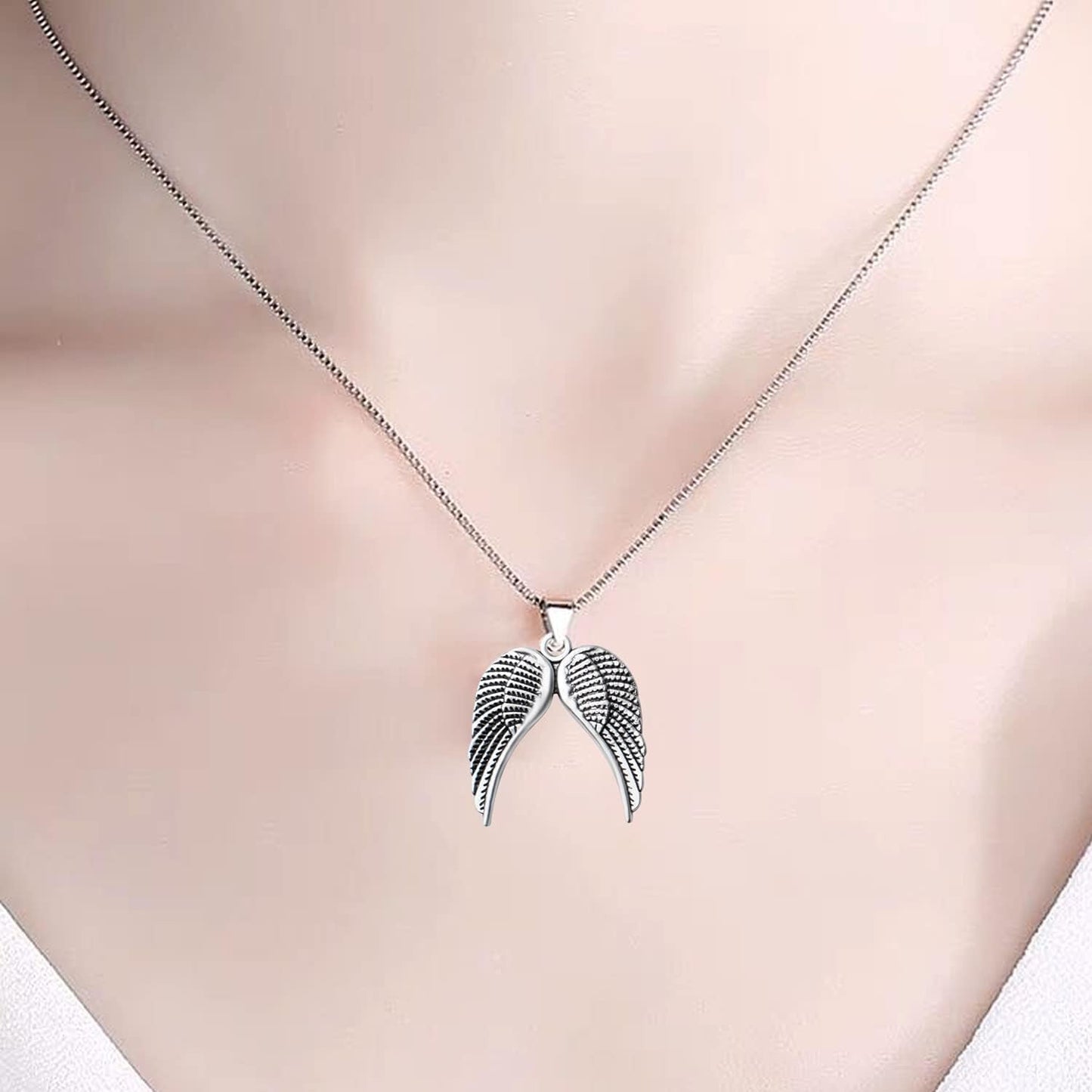 60pcs Angle Wings Pendant Charms Alloy Fairy Wing Charms Angle Wing Bead Charms for Jewelry DIY Bracelet Necklace Making Accessory