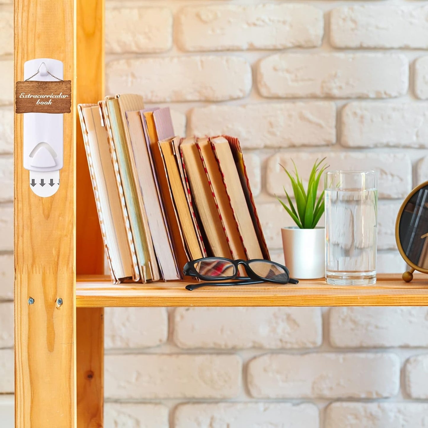 10 Pieces White Picture Hangers Hooks Without Nails No Trace Self Adhesive Art Hanger Hooks Photo Frame Picture Hanging Kit for Bathroom Kitchen Home Door Wall Closet